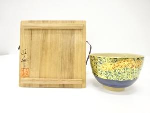 作家物　色絵金彩　春秋　茶碗